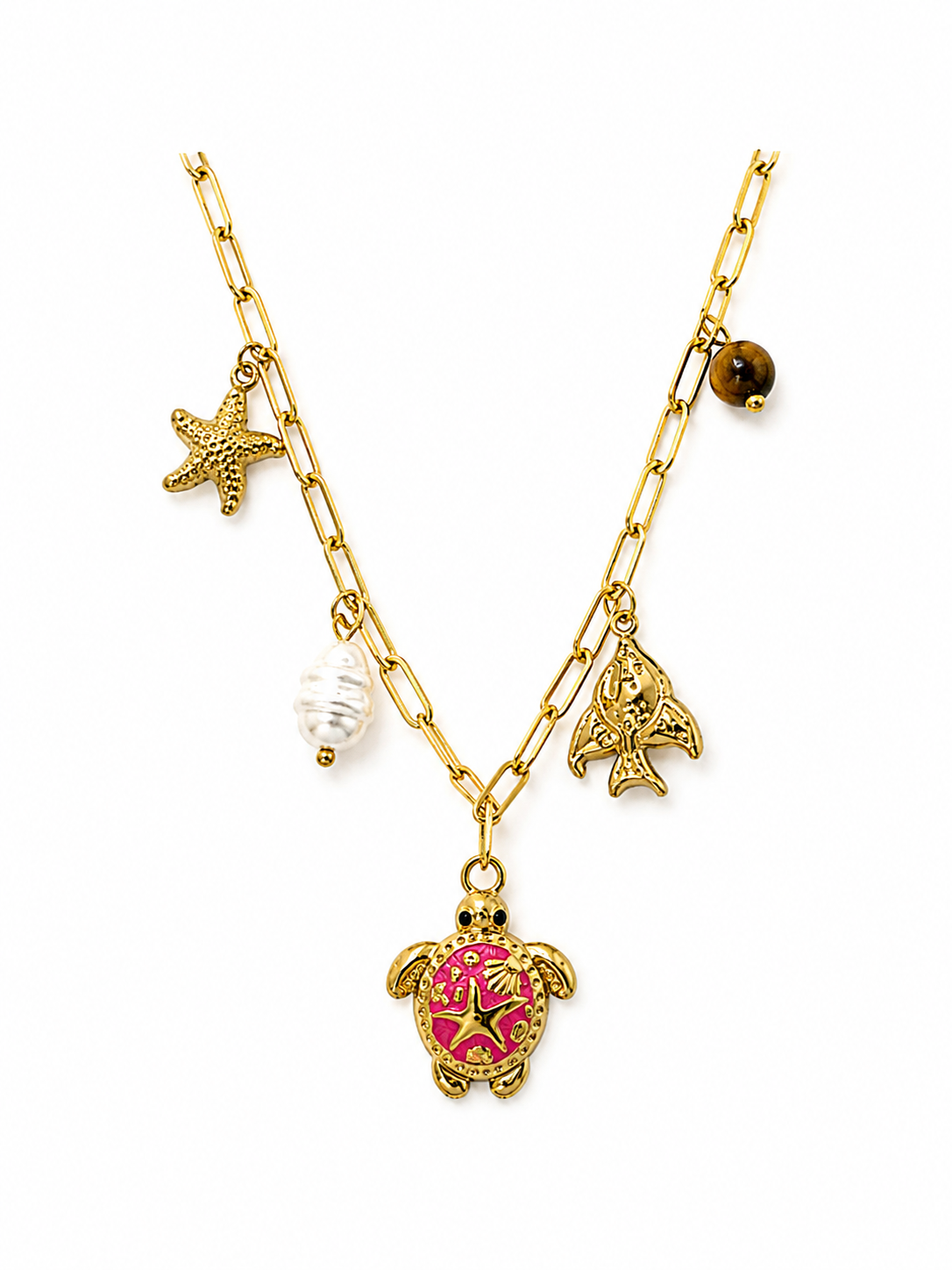 Tobillera SEDNA ROSA FUCSIA