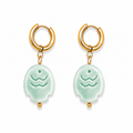 Pendientes Pez Verde Agua MAR