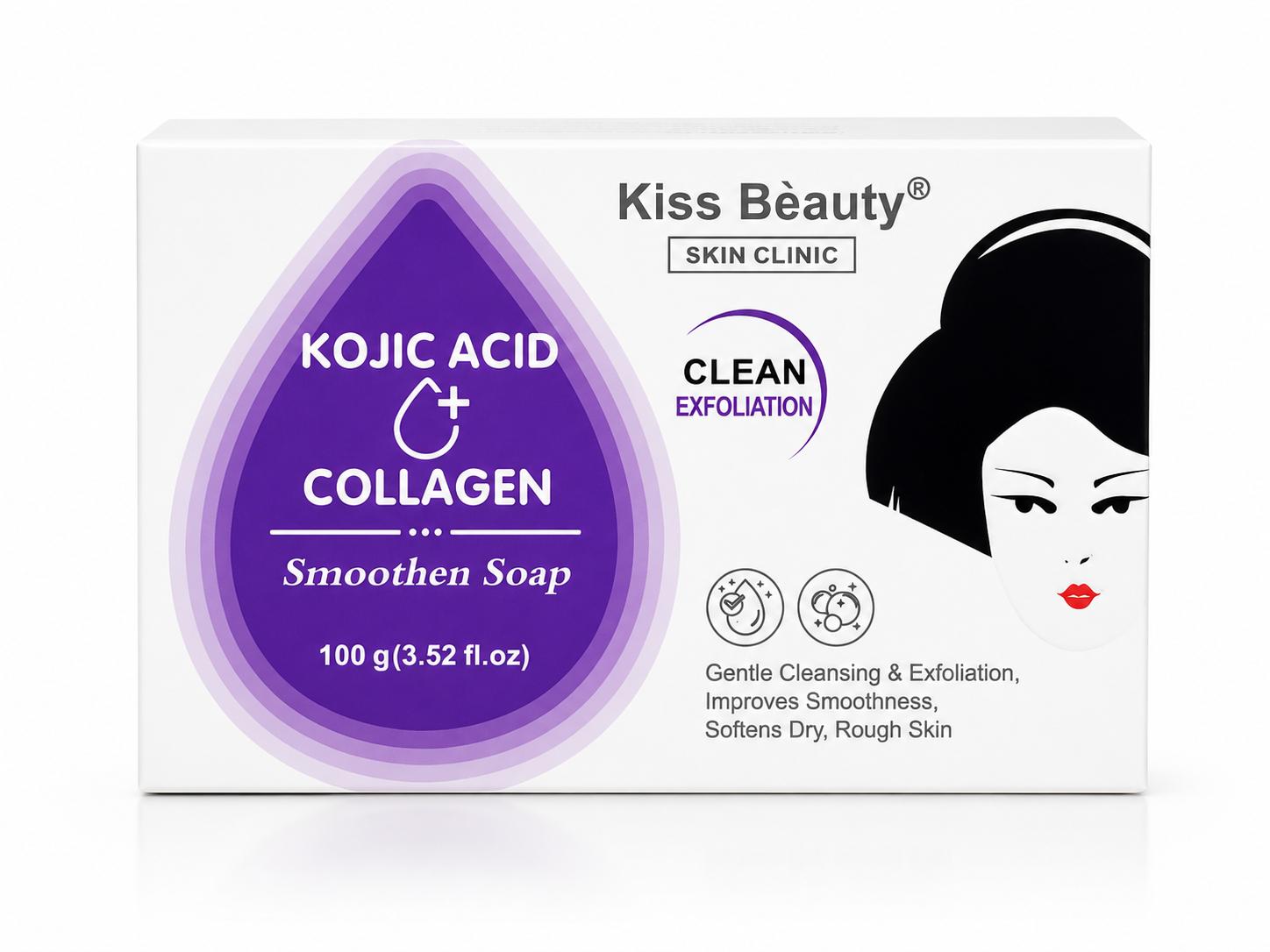 Jabón Facial Colágeno KOJIC