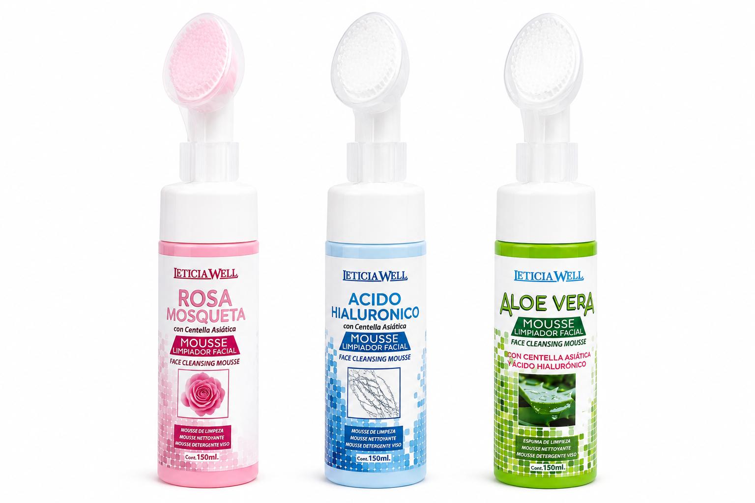 Limpiador Facial en Mousse Rosa Mosqueta LW