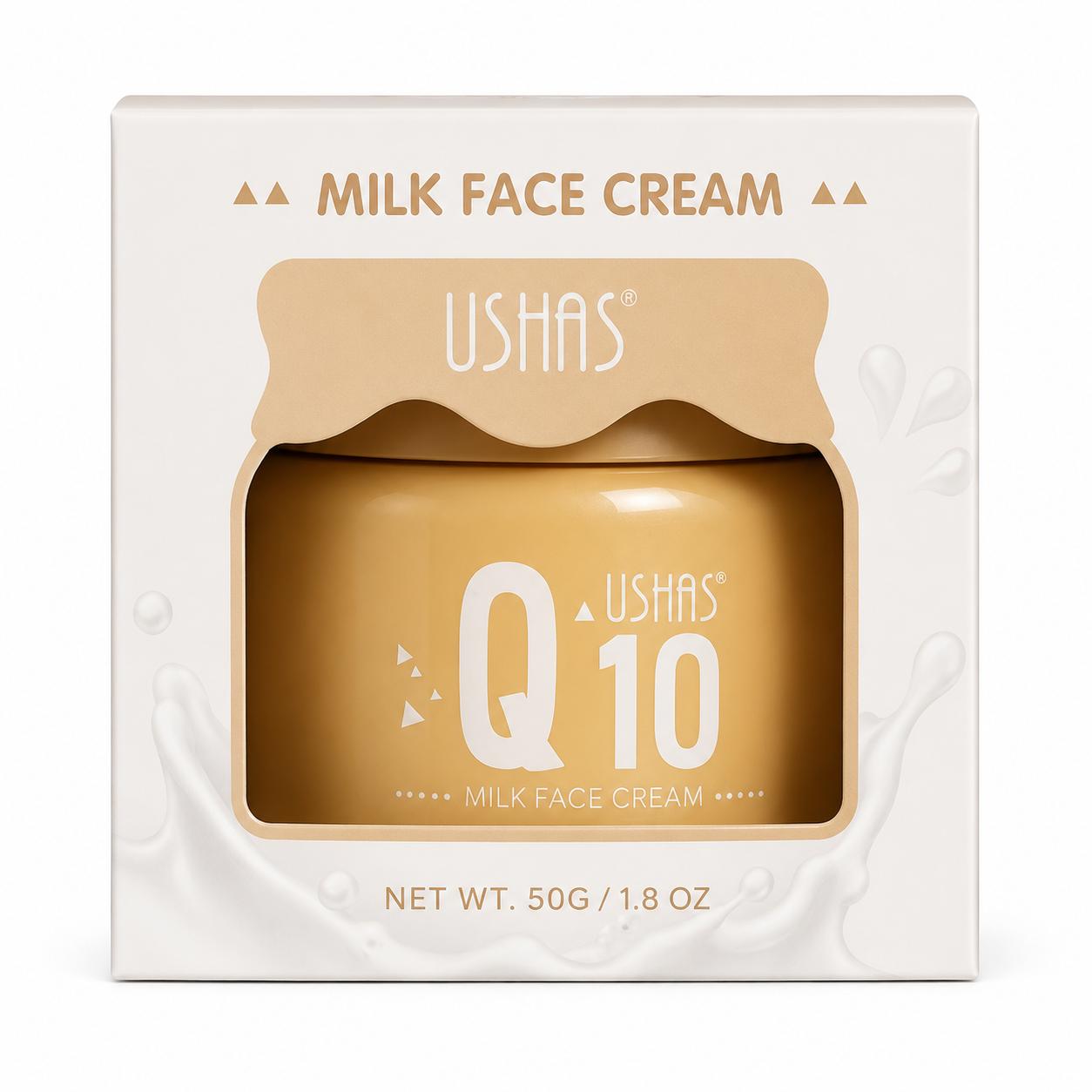 Milk Face Cream Q10 USHAS