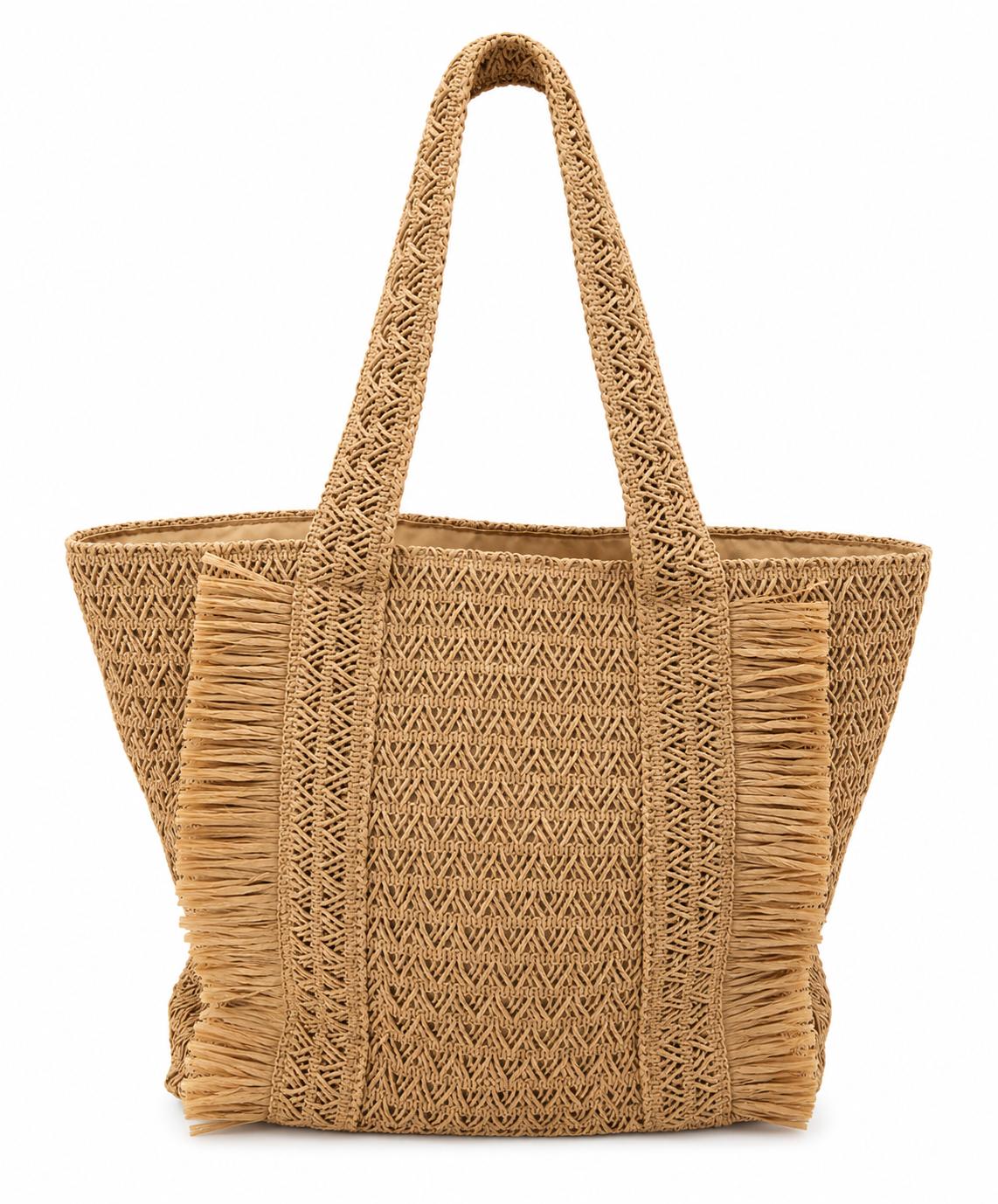 Bolso Flecos MARRÓN