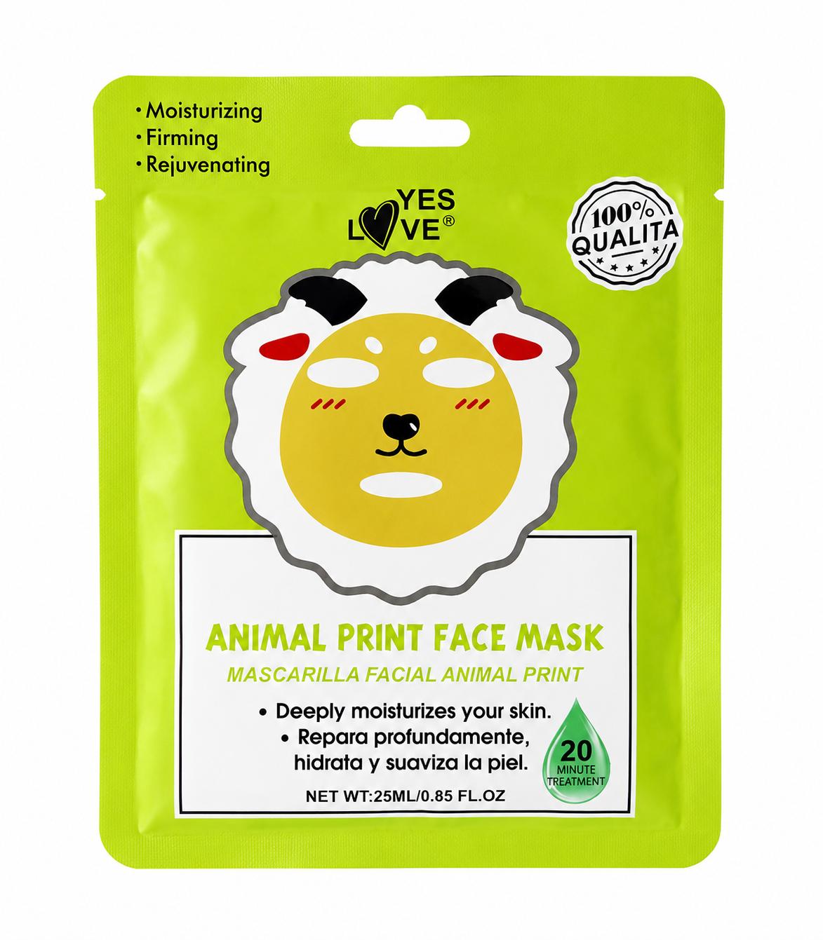 Mascarilla Facial Oveja YES LOVE